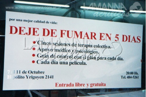 Ploteado Deje de Fumar