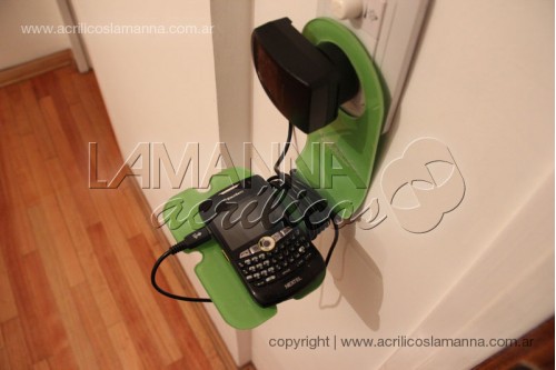 Porta Celular Enchufe
